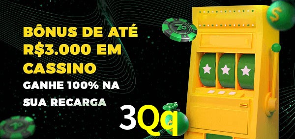 3Qq melhor bônus de depósito